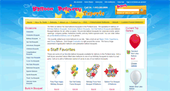 Desktop Screenshot of portlandballoondelivery.com